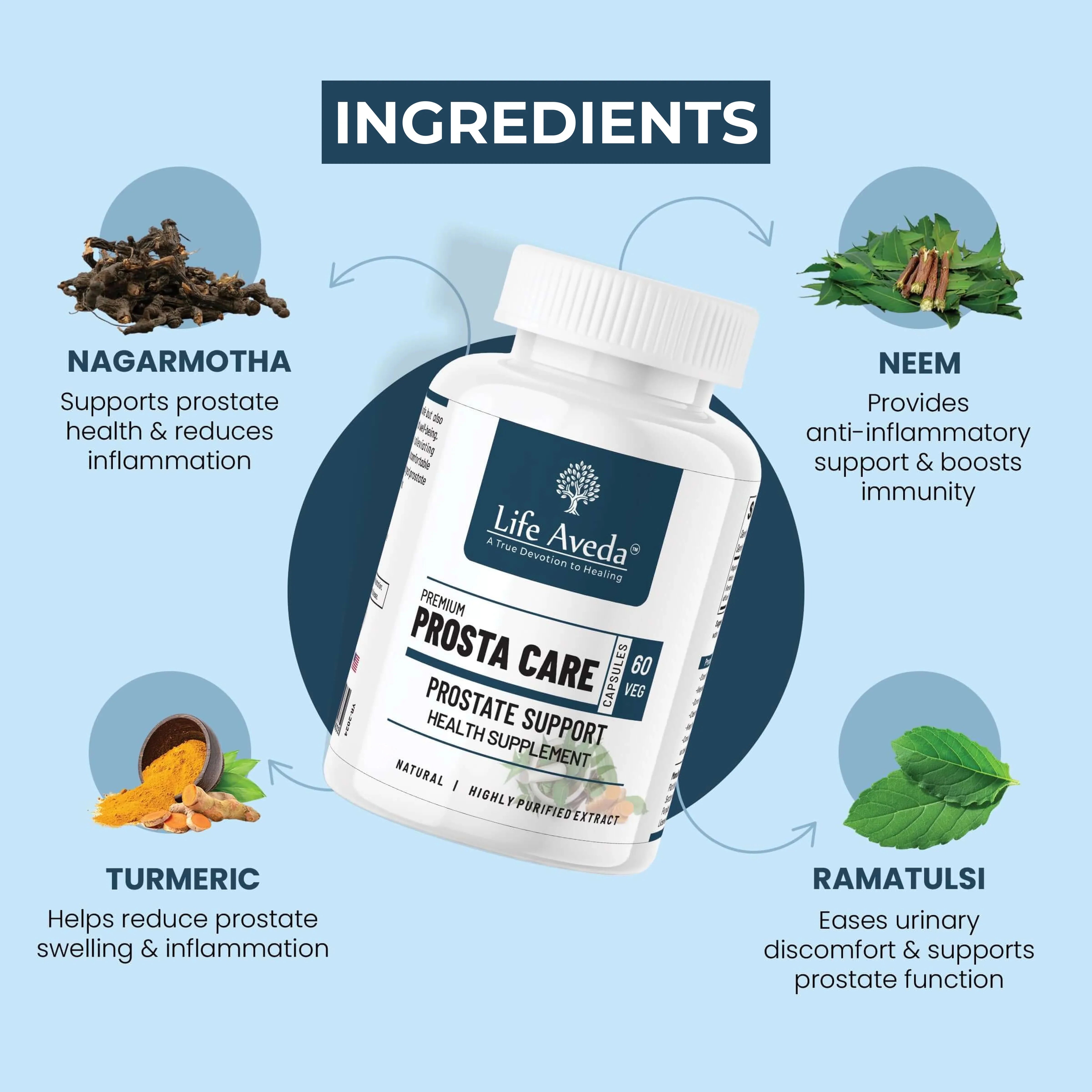 Premium Prosta Care – Ayurvedic Supplement for Prostate Health