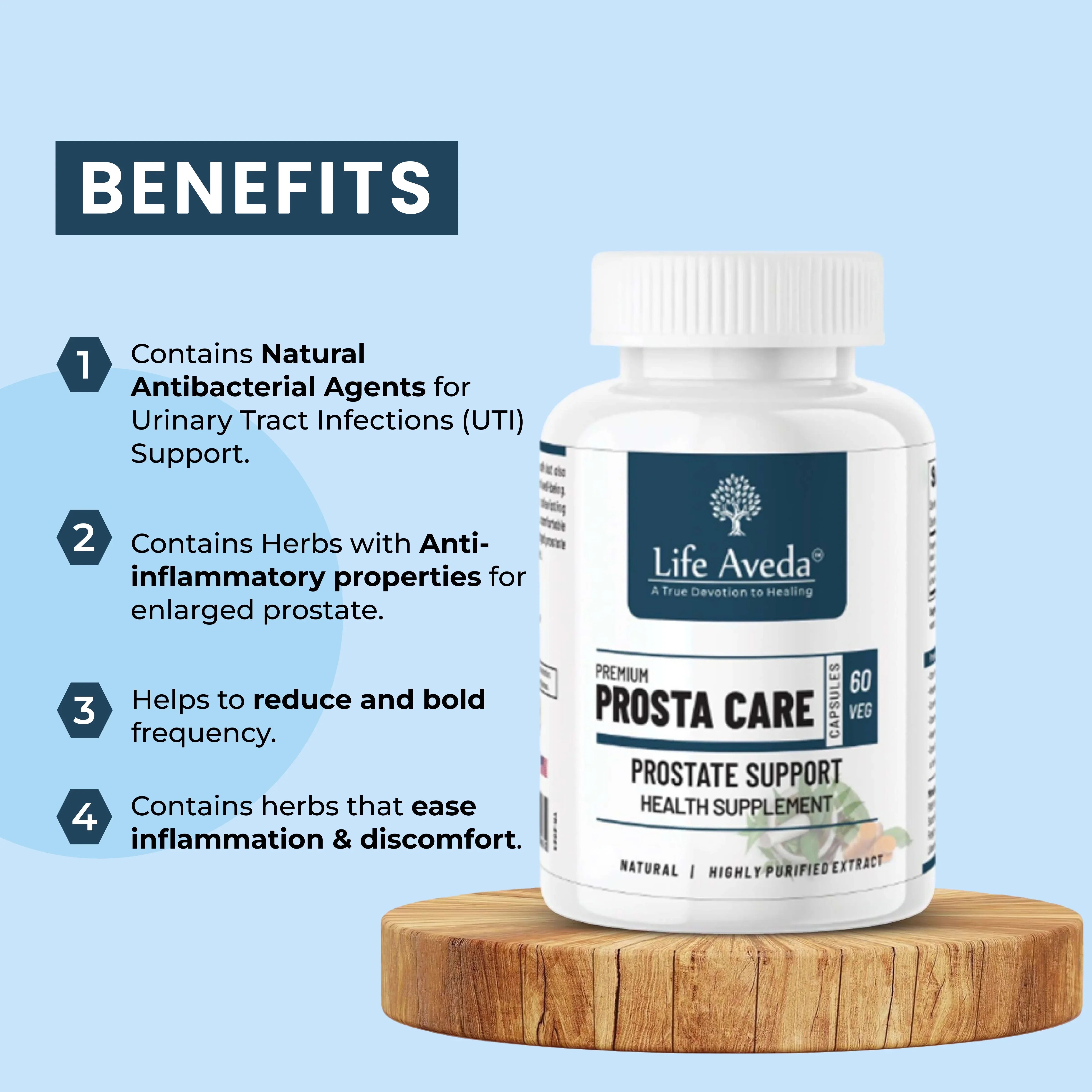 Premium Prosta Care – Ayurvedic Supplement for Prostate Health