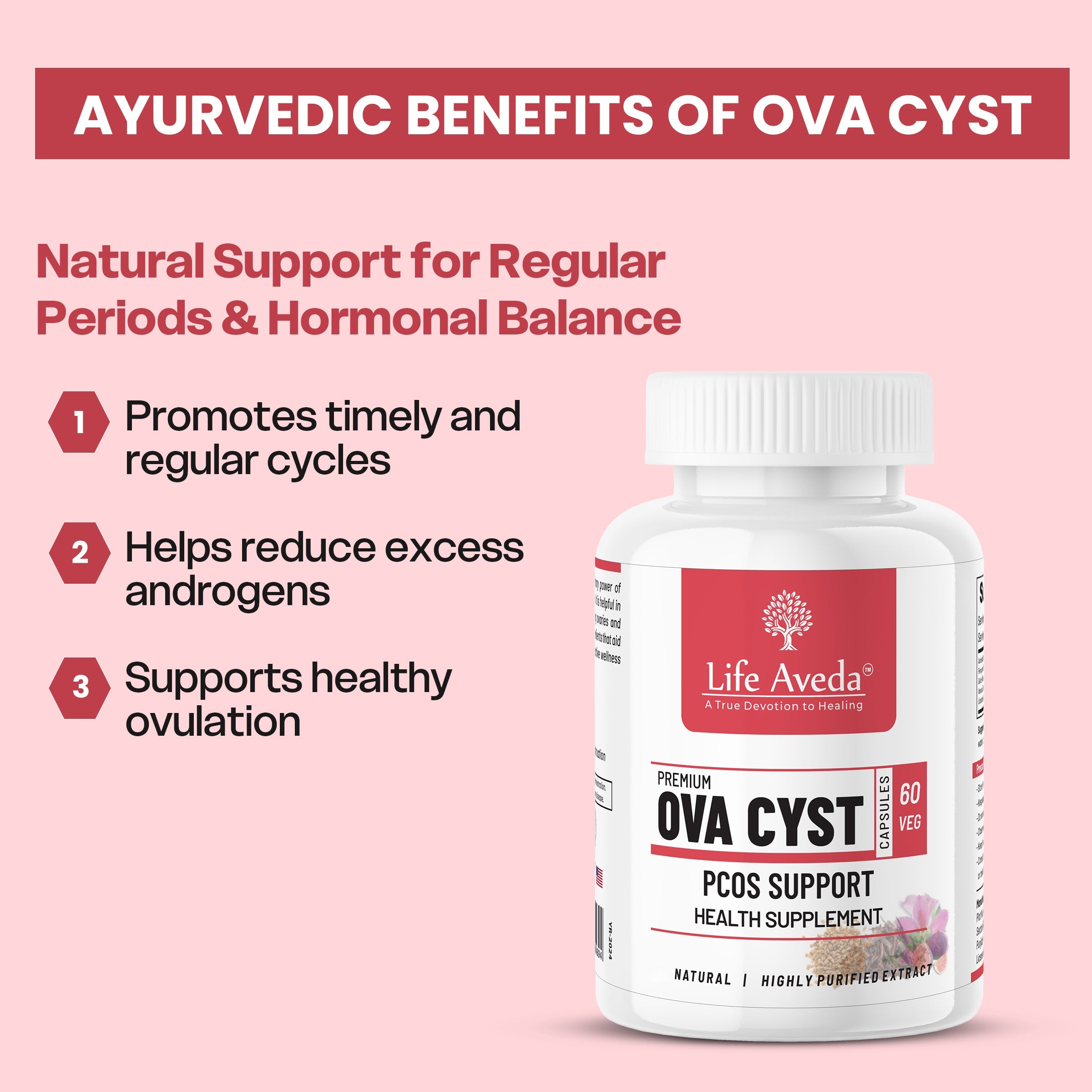 Premium Ova Cyst – Ayurvedic Medicine for PCOS Support